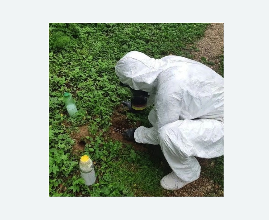 уничтожение кротов на участке в Новом Осколе